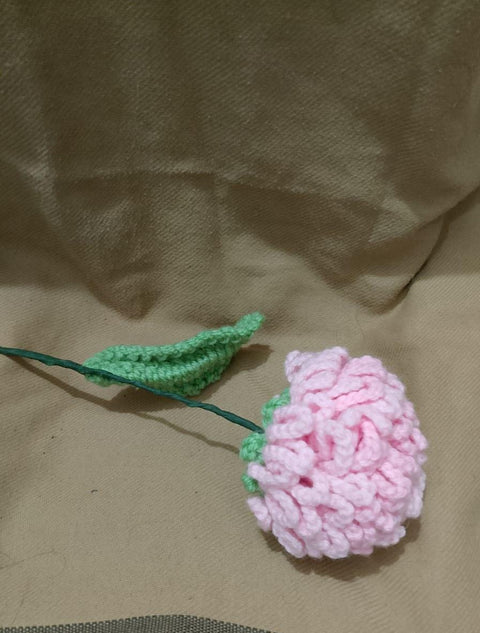 Handmade Crochet Chrysanthemum Flower