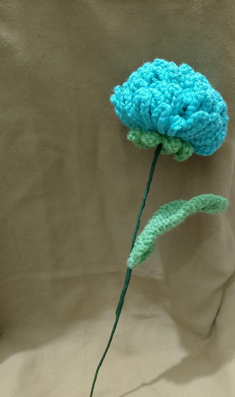 Handmade Crochet Chrysanthemum Flower